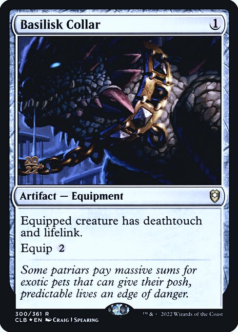 Basilisk Collar from Battle for Baldur's Gate Promos