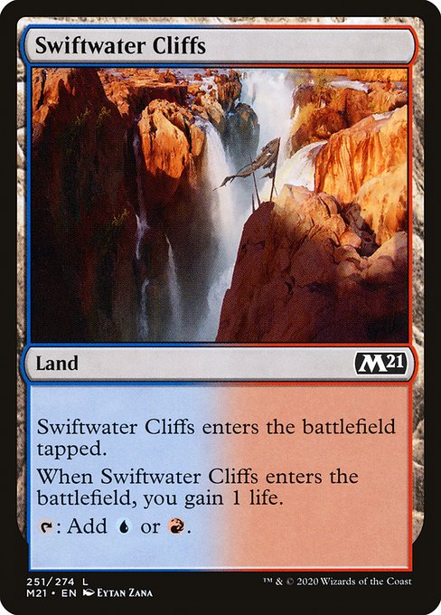 Swiftwater Cliffs from Core Set 2021