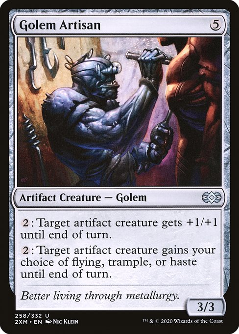 Golem Artisan from Double Masters