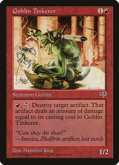 Goblin Tinkerer from Mirage