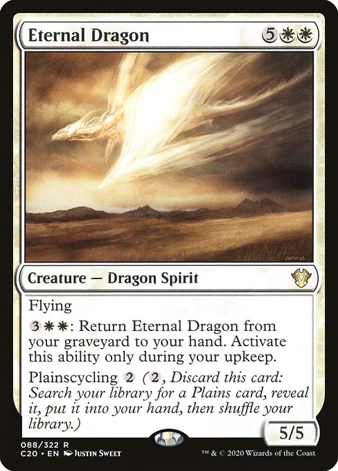 Eternal Dragon from Commander 2020