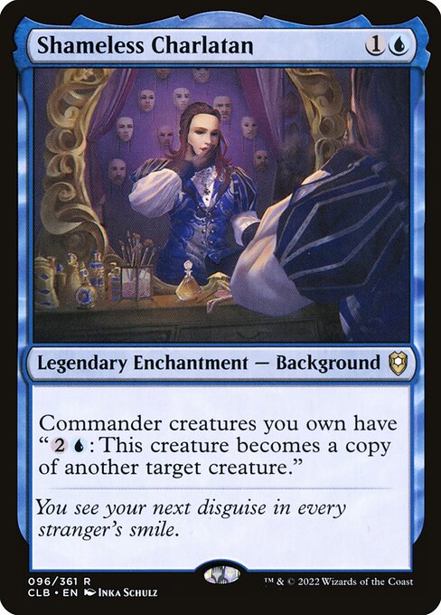 Shameless Charlatan from Commander Legends: Battle for Baldur's Gate