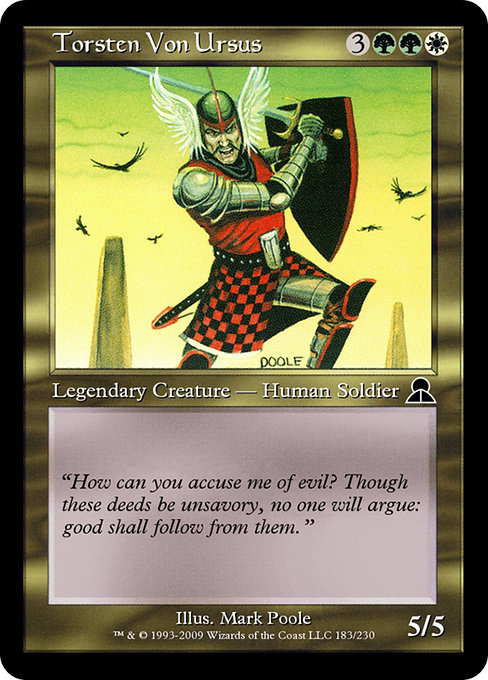 Torsten Von Ursus highlighted card art