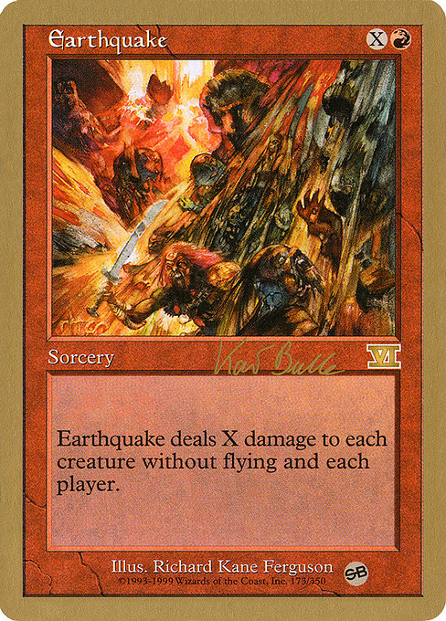 Earthquake from World Championship Decks 1999