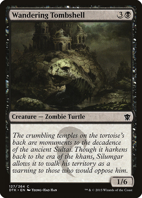 Wandering Tombshell highlighted card art