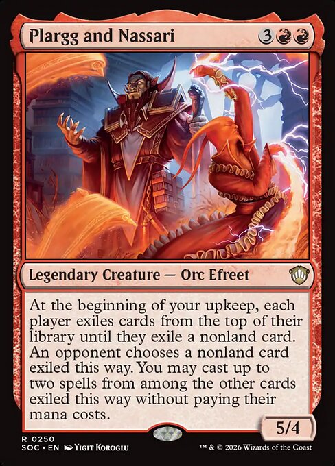 Plargg and Nassari from Secrets of Strixhaven Commander