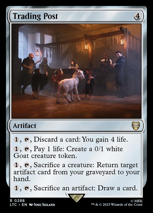 Trading Post highlighted card art