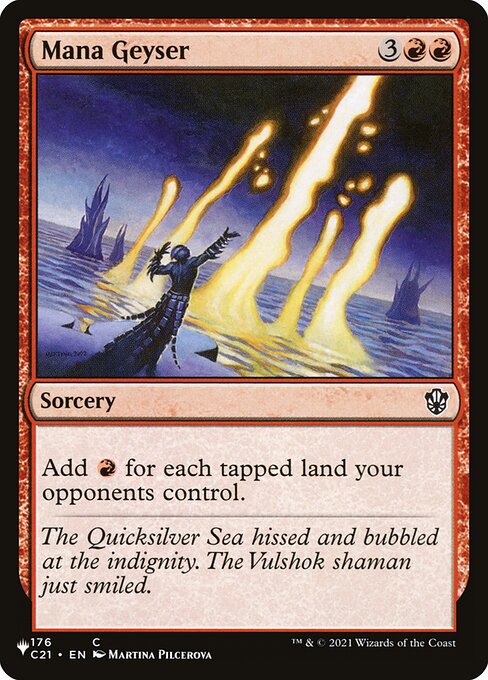 Mana Geyser from The List