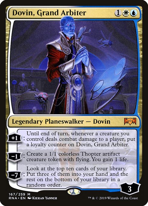 Dovin, Grand Arbiter from Ravnica Allegiance