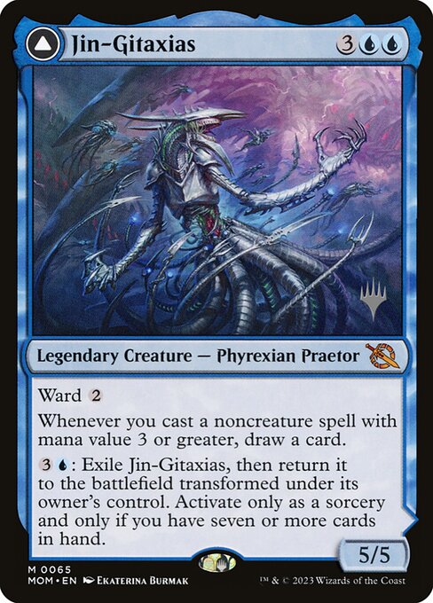 Jin-Gitaxias // The Great Synthesis from March of the Machine Promos