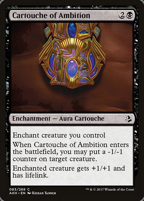 Cartouche of Ambition from Amonkhet