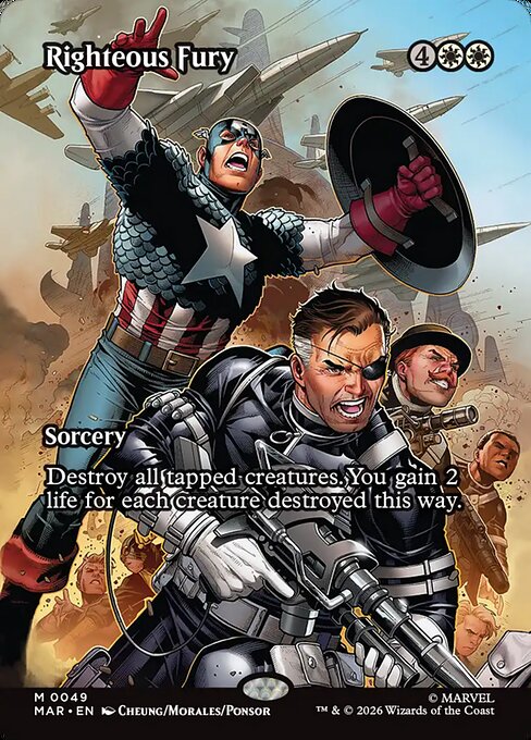Righteous Fury from Marvel Universe