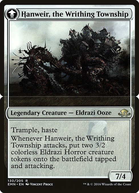 Hanweir, the Writhing Township from Eldritch Moon Promos