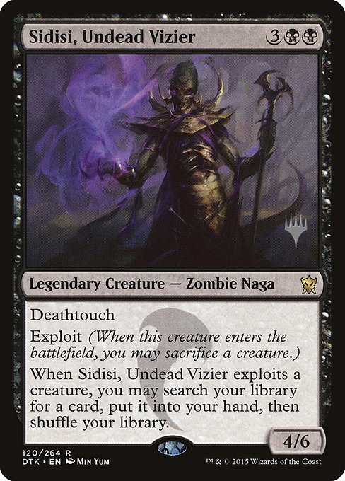Sidisi, Undead Vizier from Dragons of Tarkir Promos