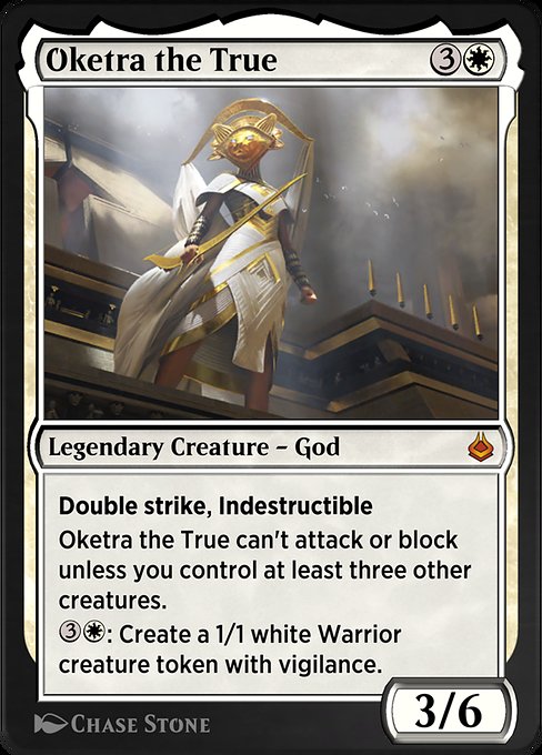 Oketra the True highlighted card art