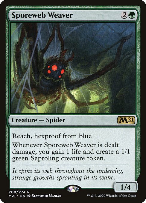 Sporeweb Weaver from Core Set 2021
