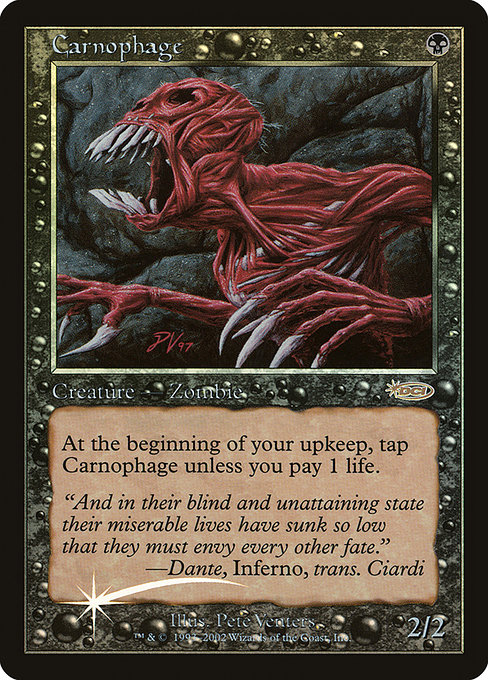 Carnophage from Friday Night Magic 2001