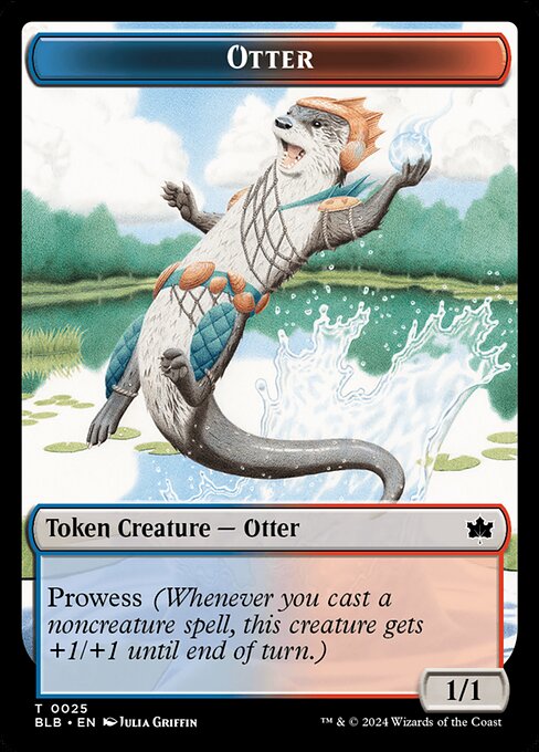 Otter highlighted card art