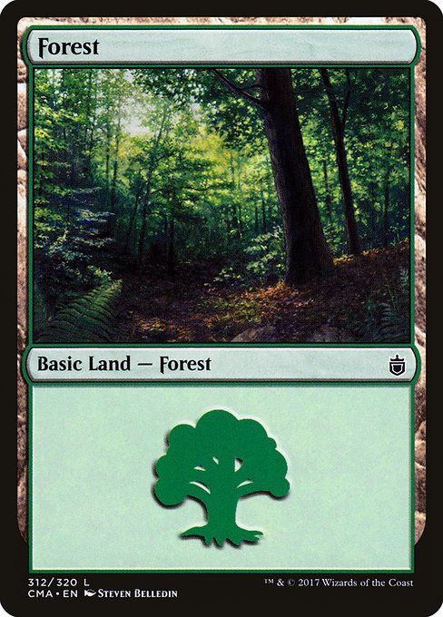 Forest from Commander Anthology
