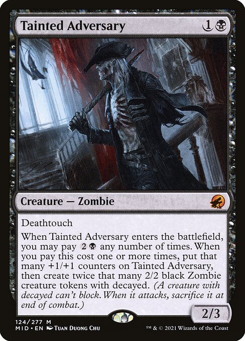 Tainted Adversary from Innistrad: Midnight Hunt