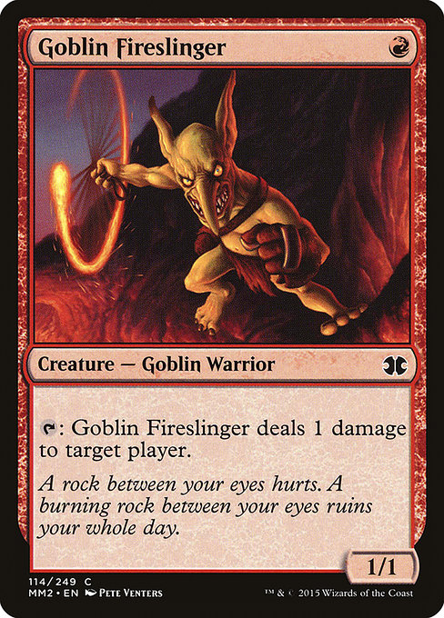 Goblin Fireslinger from Modern Masters 2015
