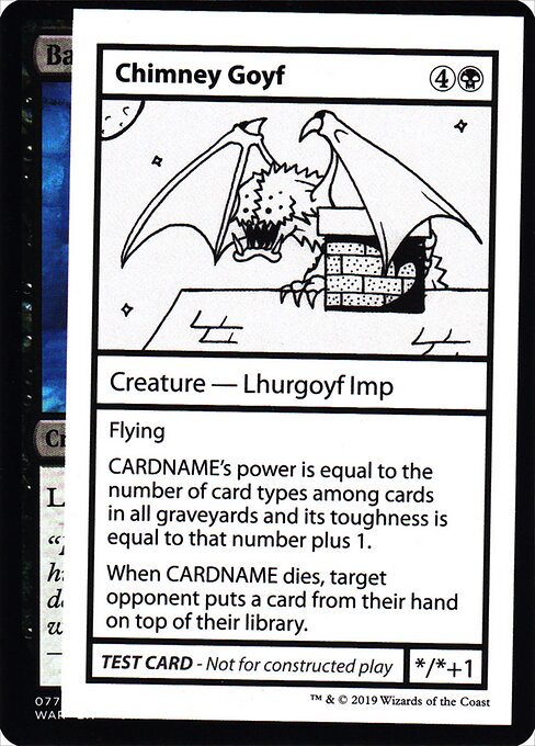Chimney Goyf highlighted card art