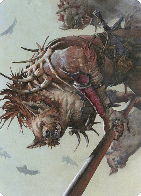 Gnoll Hunter // Gnoll Hunter from Adventures in the Forgotten Realms Art Series