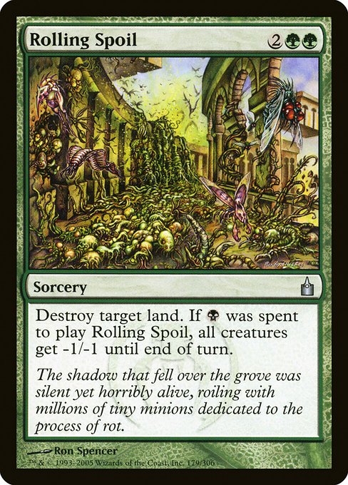 Rolling Spoil highlighted card art