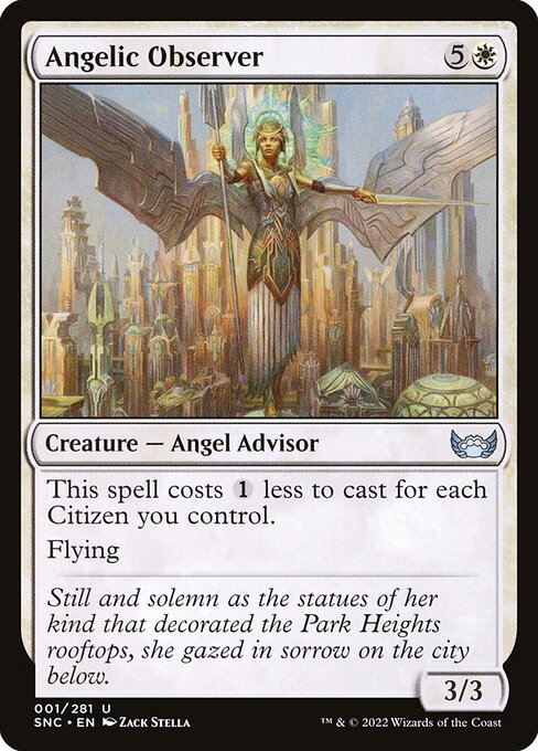 Angelic Observer highlighted card art
