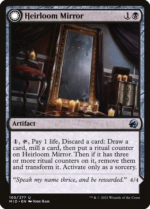 Heirloom Mirror // Inherited Fiend from Innistrad: Midnight Hunt