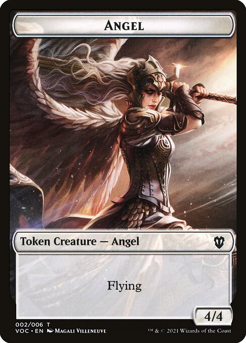 Angel from Crimson Vow Commander Tokens