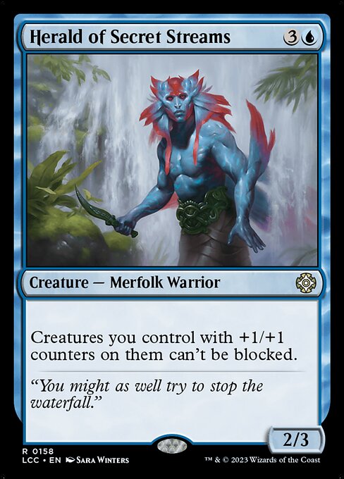 Herald of Secret Streams from The Lost Caverns of Ixalan Commander
