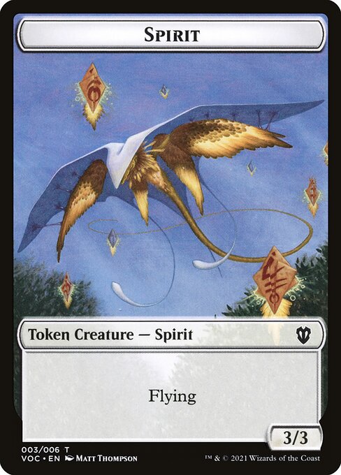 Spirit highlighted card art