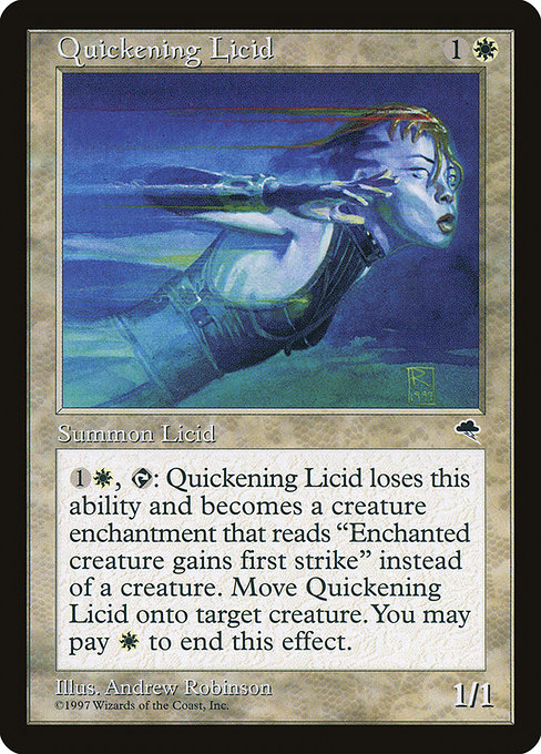 Quickening Licid highlighted card art