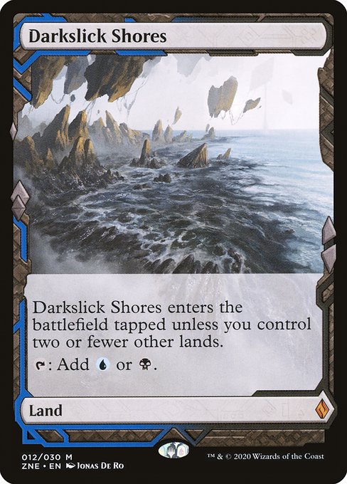 Darkslick Shores from Zendikar Rising Expeditions