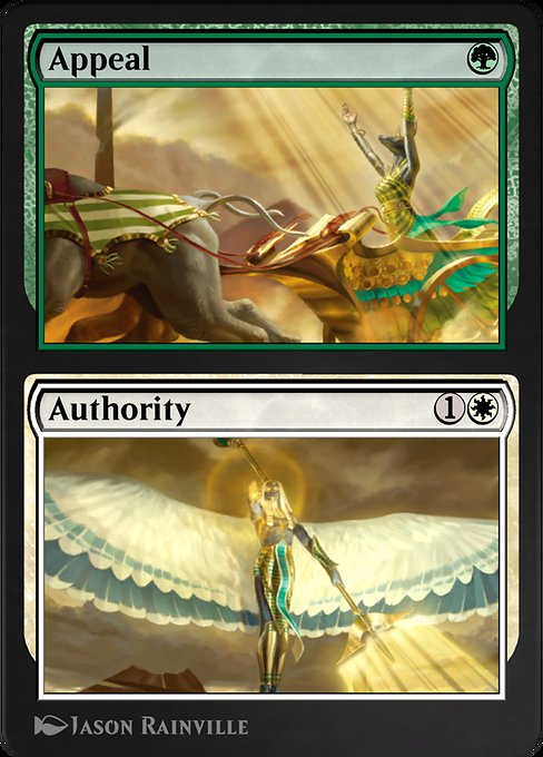 Appeal // Authority highlighted card art