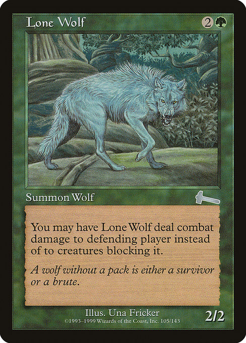 Lone Wolf from Urza's Legacy