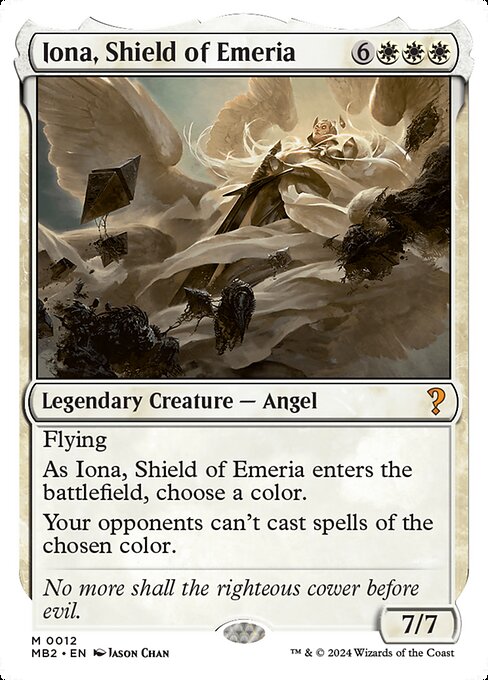 Iona, Shield of Emeria from Mystery Booster 2