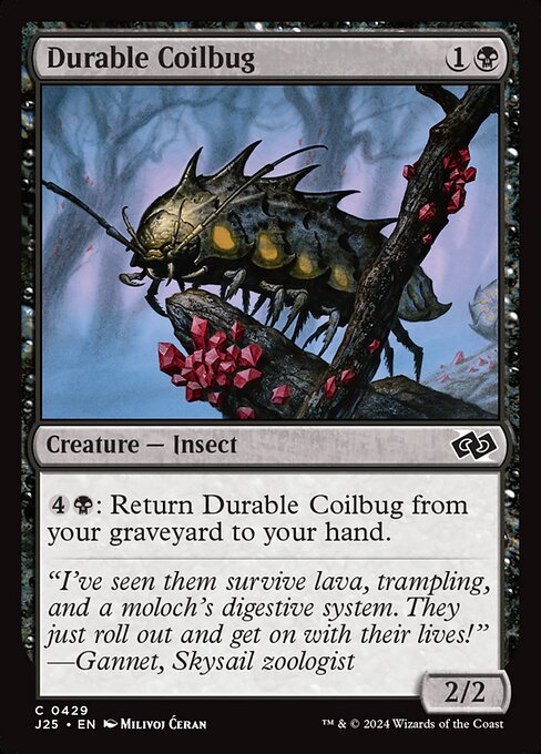 Durable Coilbug highlighted card art