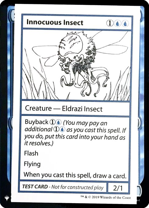 Innocuous Insect from Mystery Booster Playtest Cards 2019