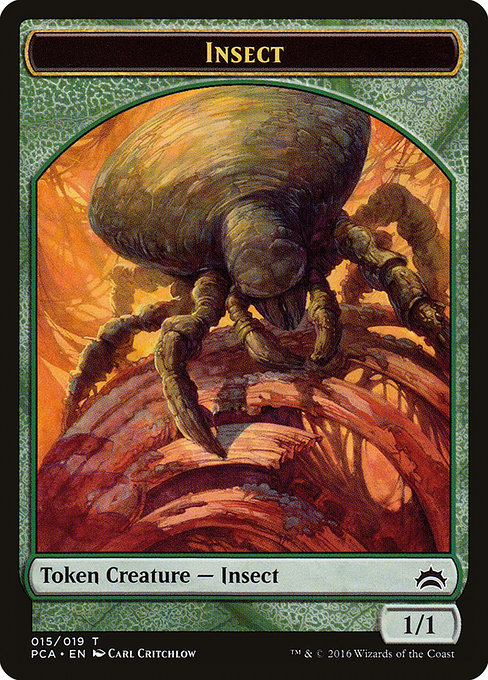Insect from Planechase Anthology Tokens