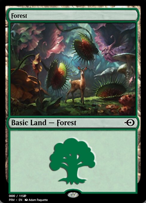 Forest from Magic Online Promos