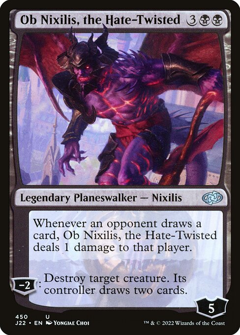 Ob Nixilis, the Hate-Twisted highlighted card art