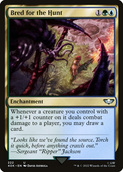 Bred for the Hunt from Warhammer 40,000 Commander