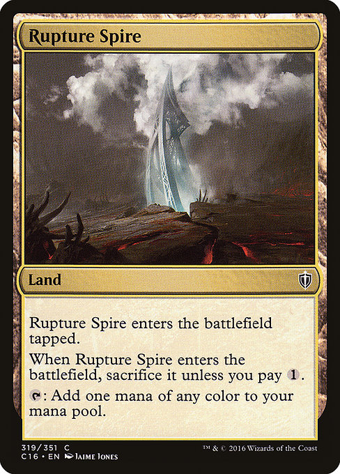 Rupture Spire from Commander 2016