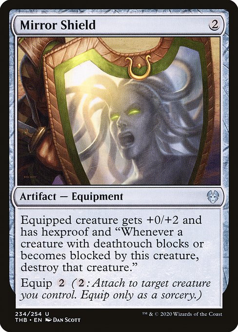 Mirror Shield highlighted card art