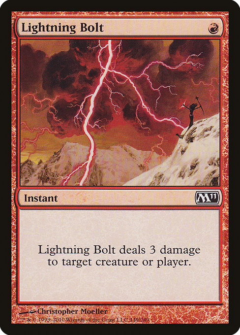 Lightning Bolt from Magic 2011