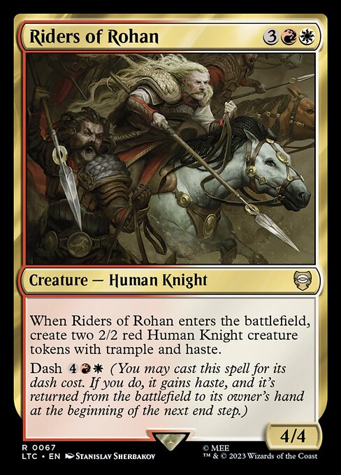 Riders of Rohan from Tales of Middle-earth Commander