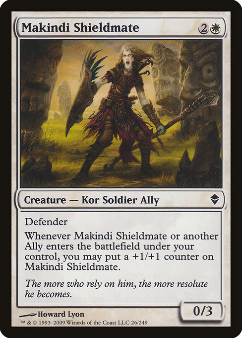 Makindi Shieldmate highlighted card art