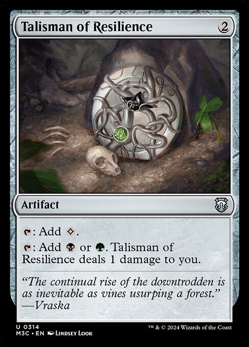 Talisman of Resilience from Modern Horizons 3 Commander